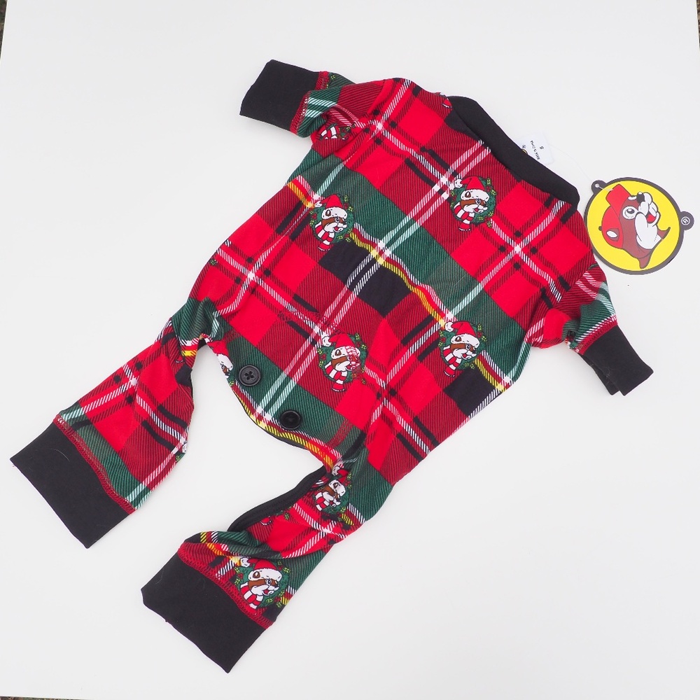 NWT Buc-ee's Small Pet Christmas Pajamas